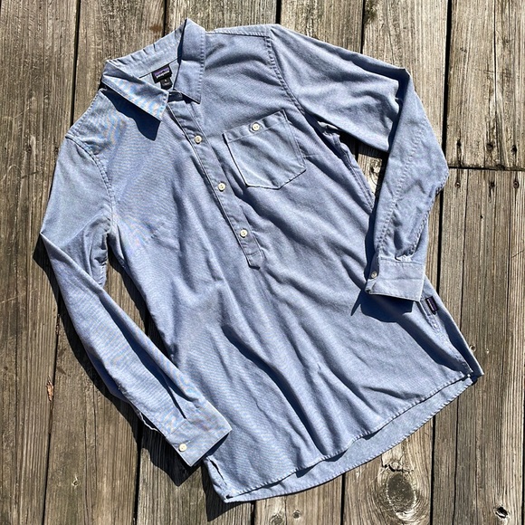 Patagonia Tops - Patagonia Chambray Tunic